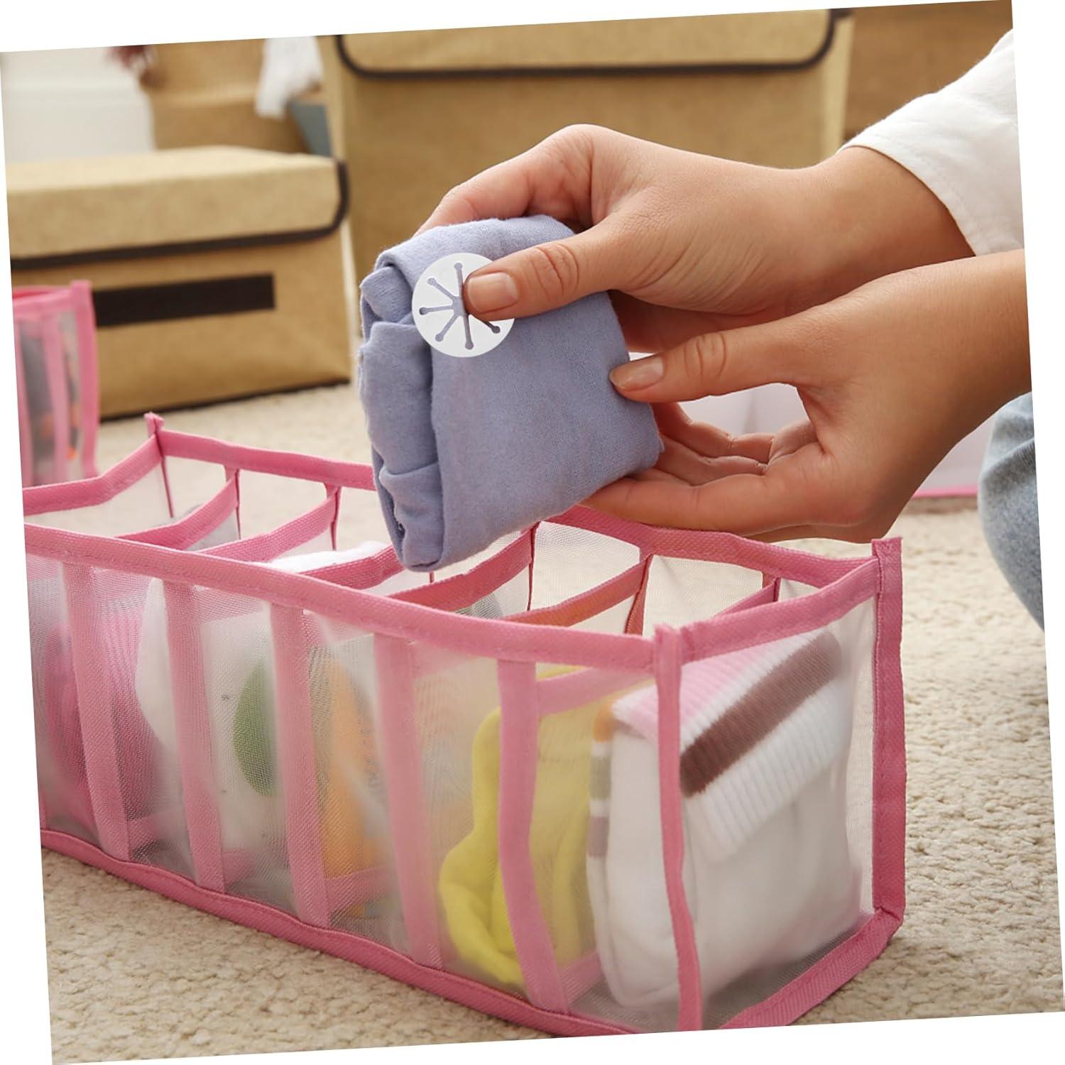 Organizador de Calcetines Zerodeko 28pcs Plástico Multicolor