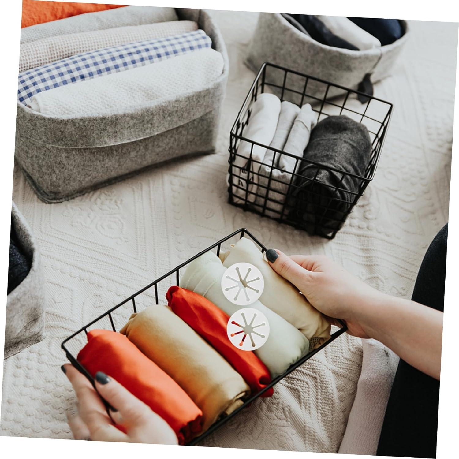 Organizador de Calcetines Zerodeko 28pcs Plástico Multicolor