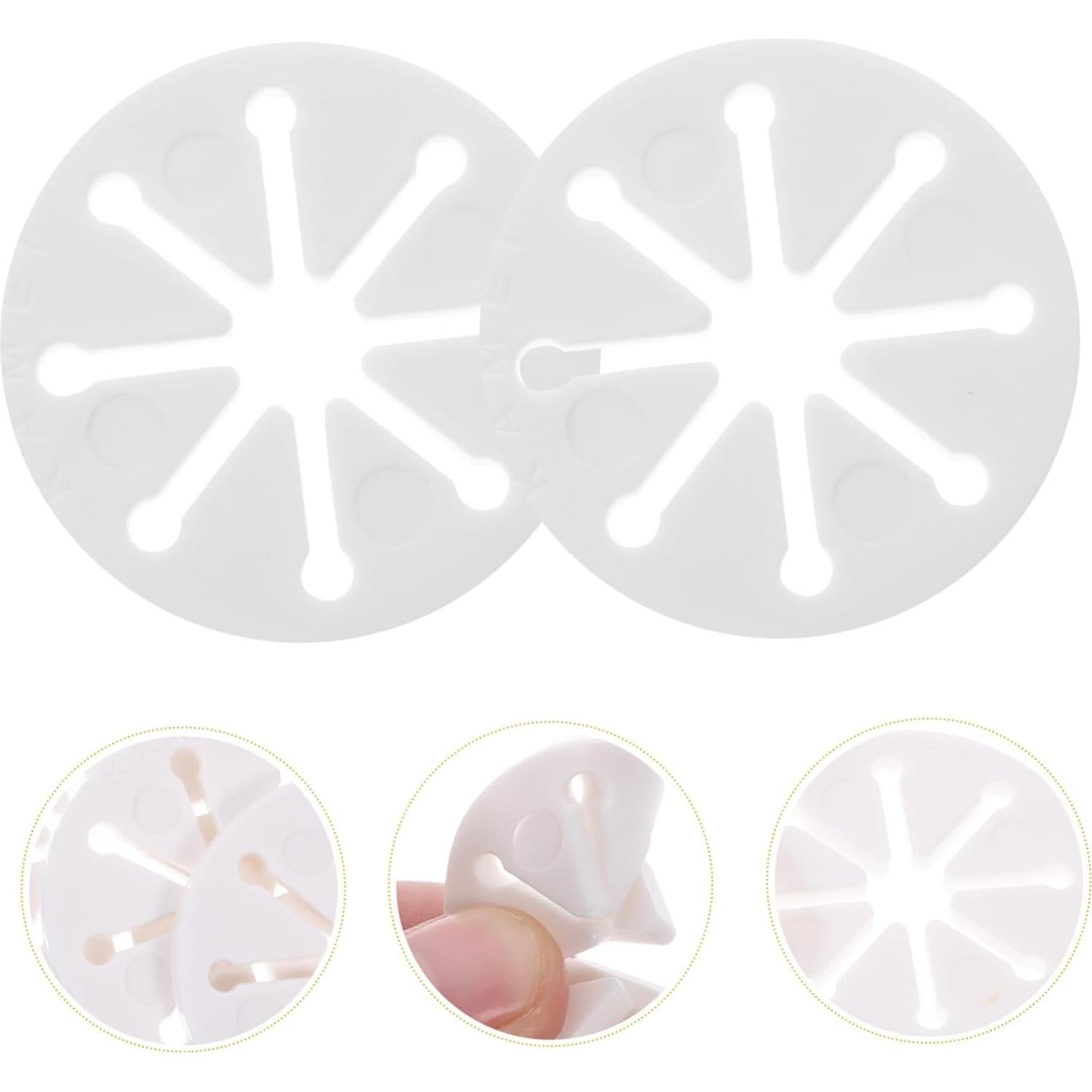 Organizador de Calcetines Zerodeko 28pcs Plástico Multicolor