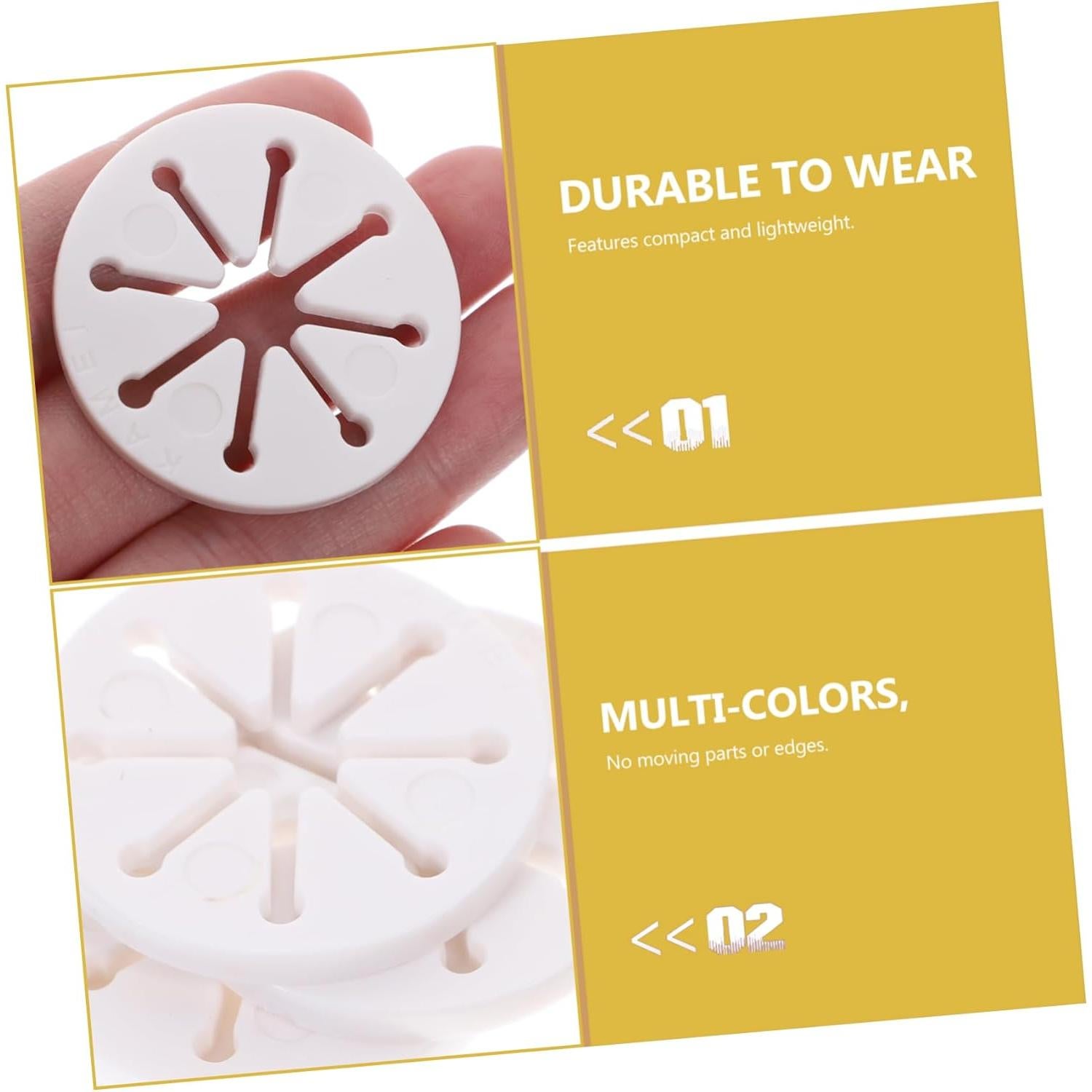 Organizador de Calcetines Zerodeko 28pcs Plástico Multicolor