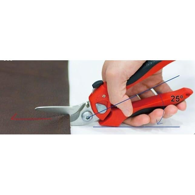 Tijeras Angulares Vampliers 8" Acero Inoxidable Serradas