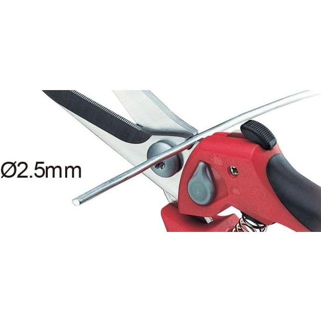 Tijeras Angulares Vampliers 8" Acero Inoxidable Serradas