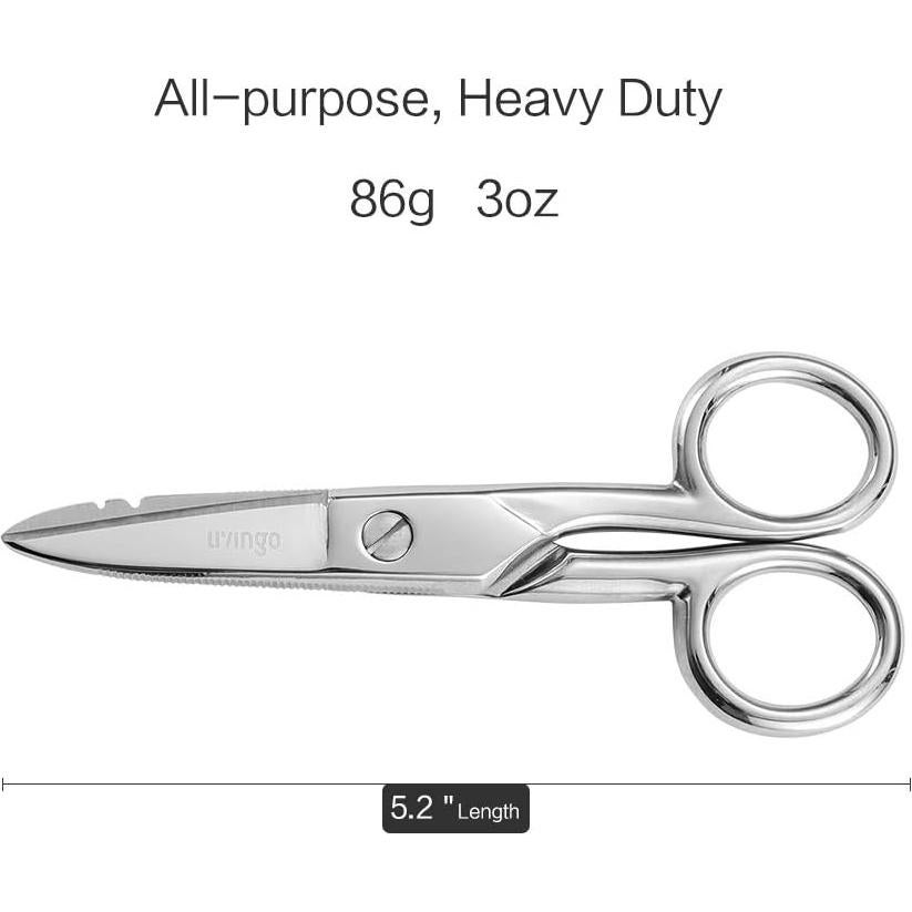 Tijeras Eléctricas LIVINGO 13 cm Acero Inoxidable Profesional