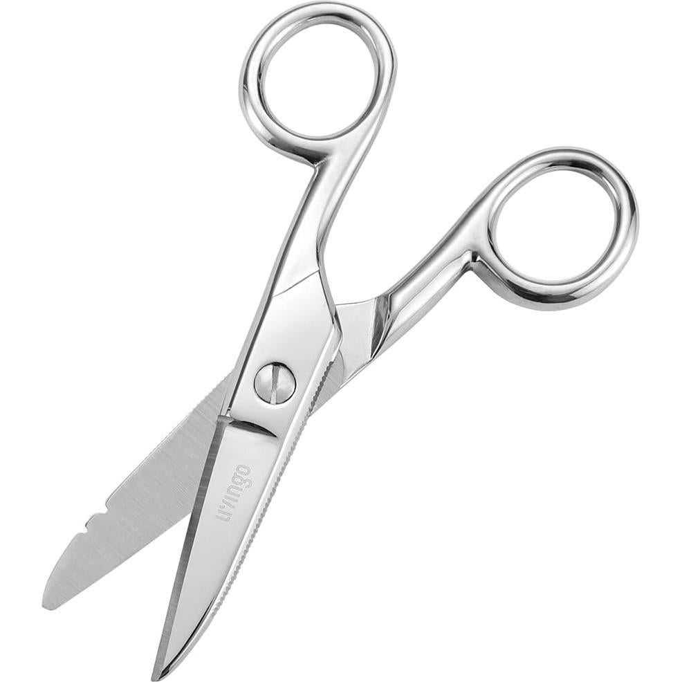 Tijeras Eléctricas LIVINGO 13 cm Acero Inoxidable Profesional