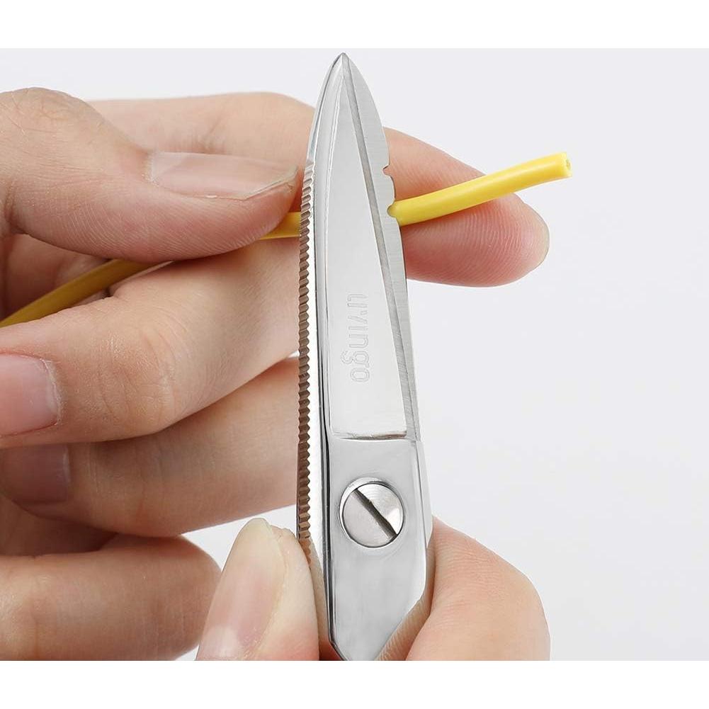 Tijeras Eléctricas LIVINGO 13 cm Acero Inoxidable Profesional