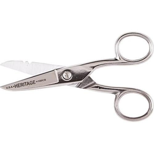 Tijeras de Electricista Klein Tools G100CS, Niqueladas, 13.3 cm