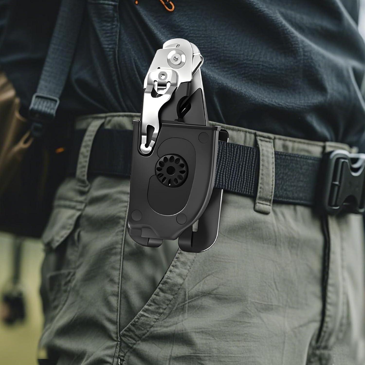 Fundas de Tijeras de Trauma Plegables LEEPENK 2 Pack - Negro