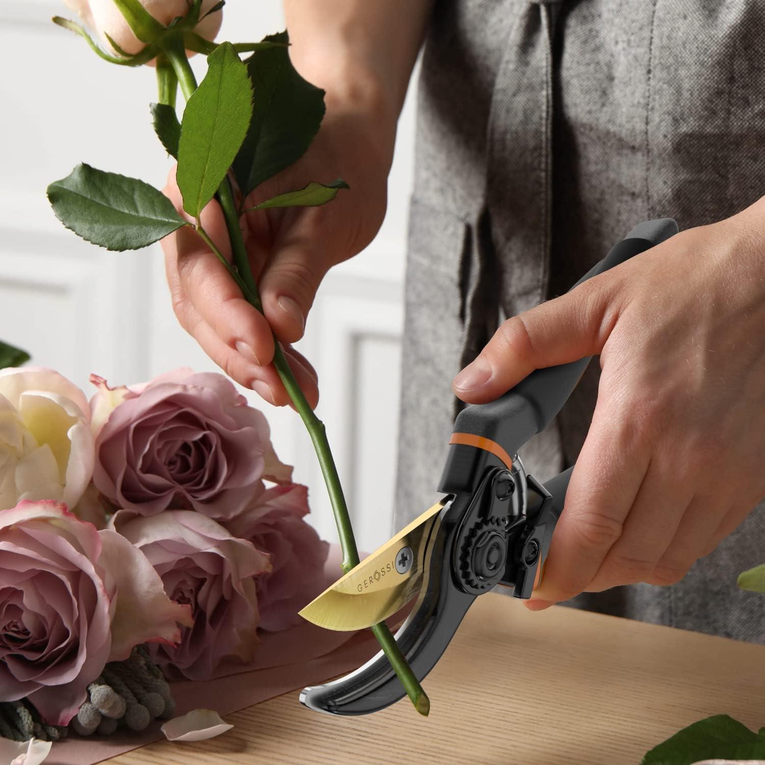 Tijeras de Podar Bypass GEROSSI - Acero Alto Carbono 1.9 cm