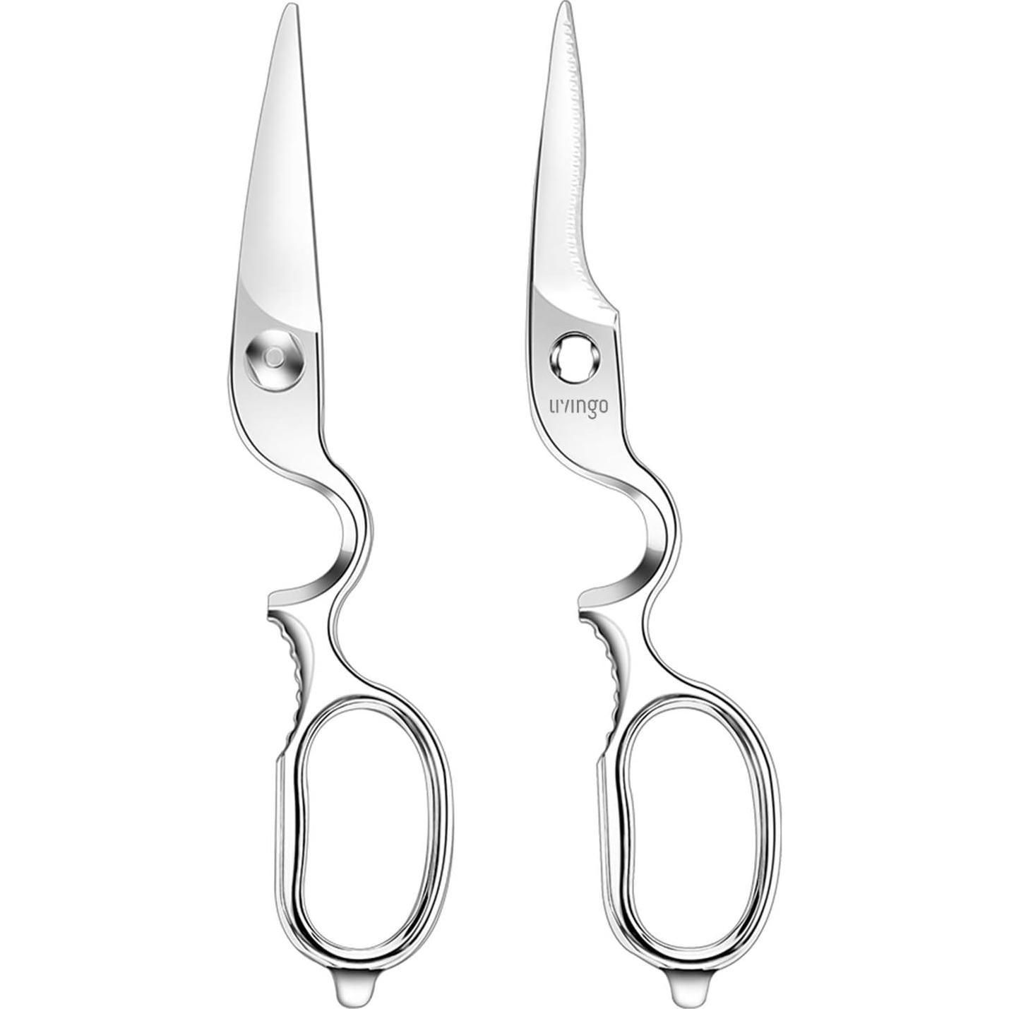 Tijeras de Cocina LIVINGO 21.6 cm Acero Inoxidable Multi-función