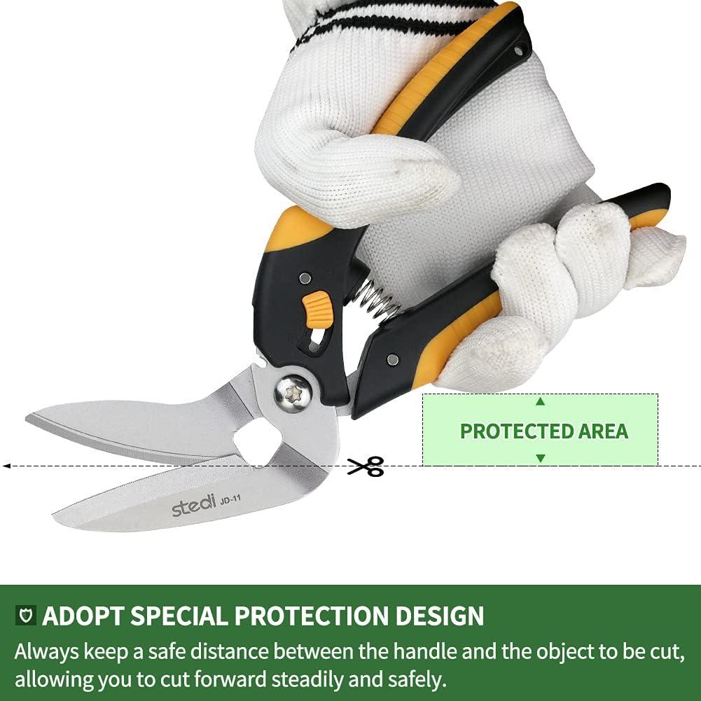 Tijeras Stedi JD-11 de 22.86 cm para Cartón y Alfombra