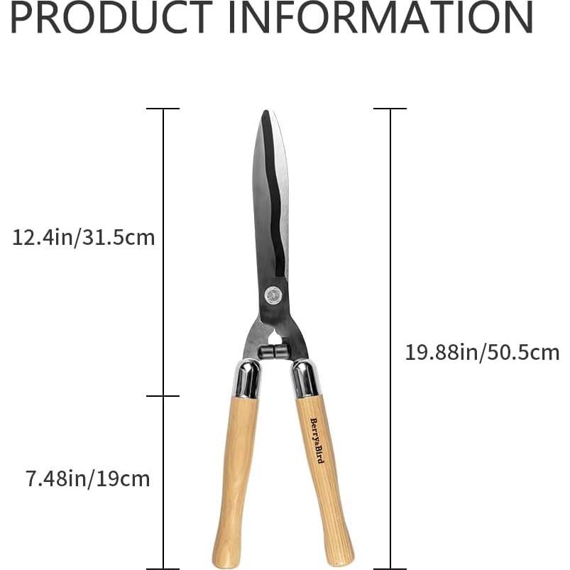 Tijeras de Jardín Berry&Bird 50.5 cm Alta Resistencia
