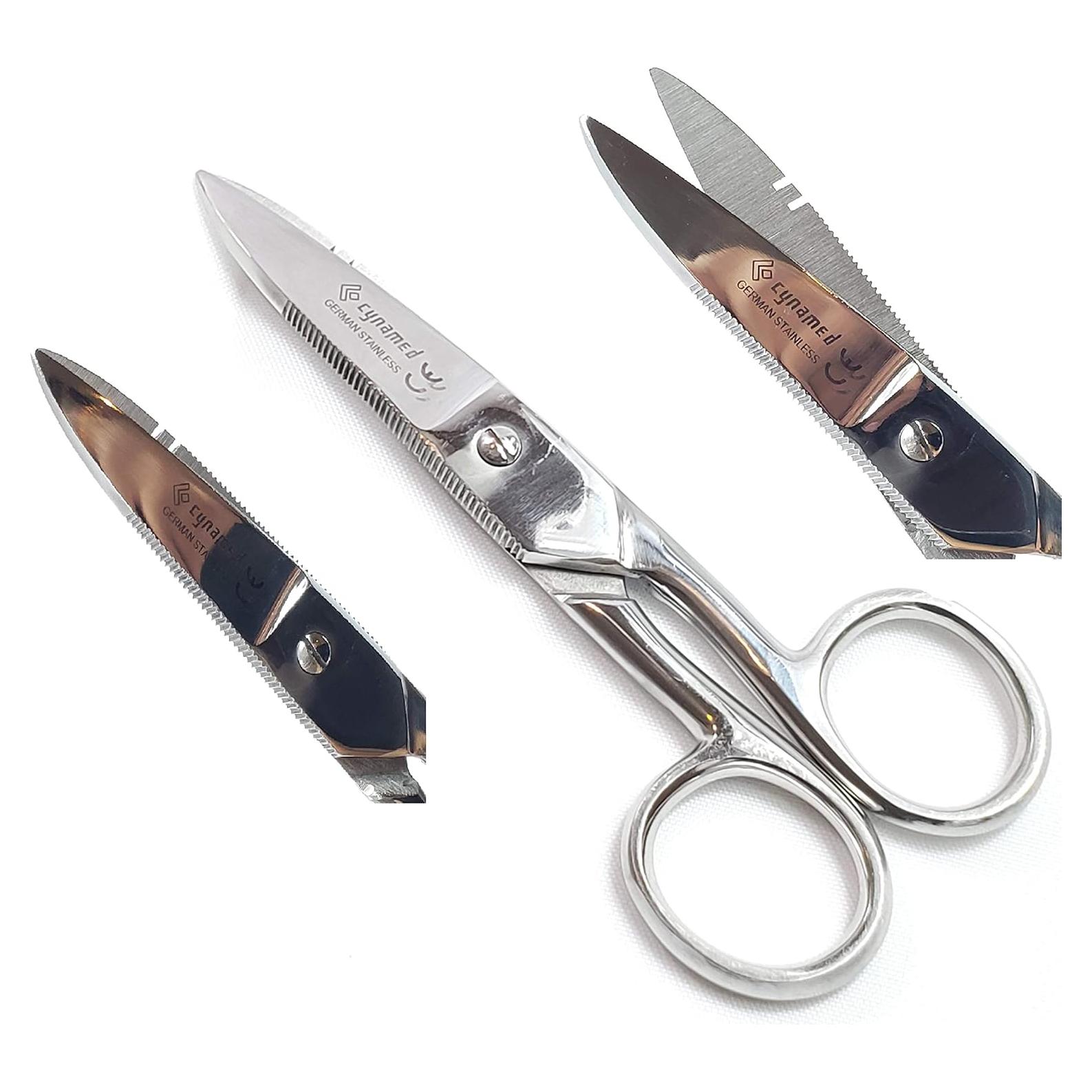 Tijeras Eléctricas Cynamed 133 mm Acero Inoxidable Multiusos