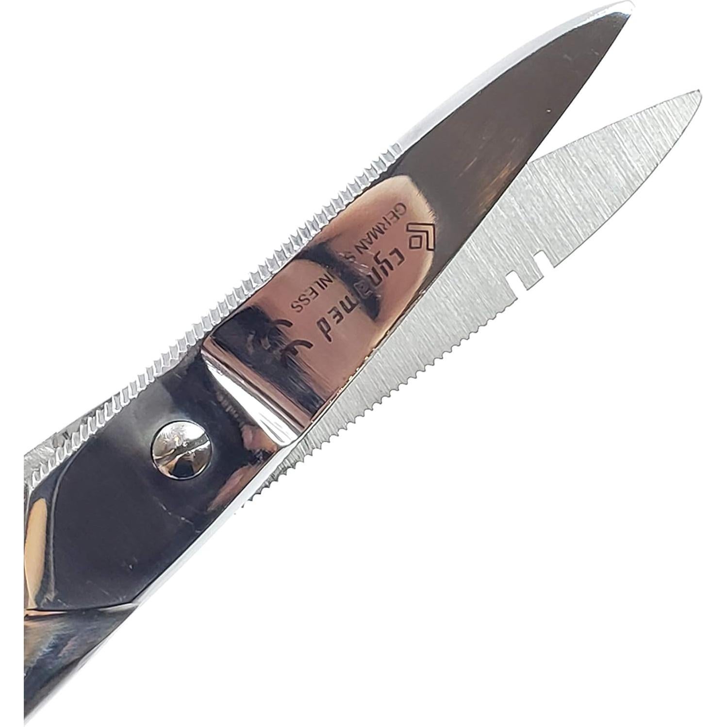 Tijeras Eléctricas Cynamed 133 mm Acero Inoxidable Multiusos