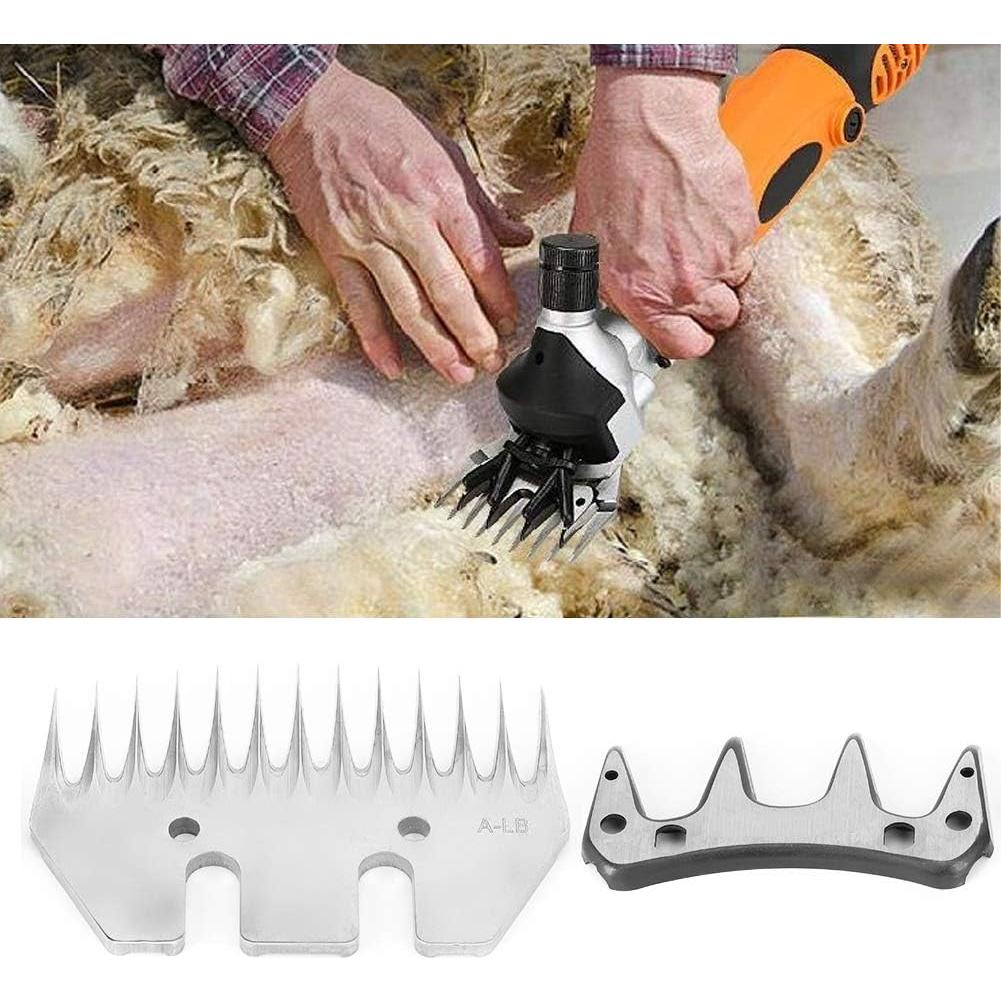 Cuchillas de Cortar Ovejas Walfront - Acero Inoxidable 13 Dientes