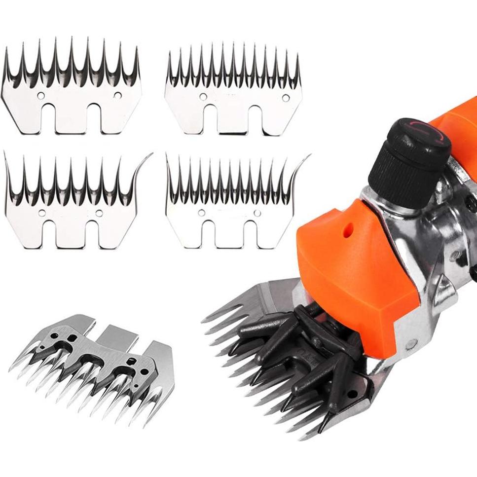 Cuchillas de Cortar Ovejas Walfront - Acero Inoxidable 13 Dientes