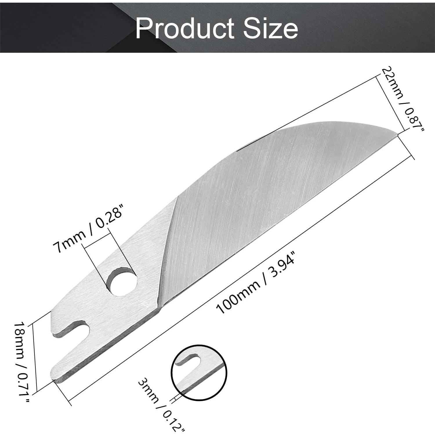 Cuchilla de Corte de Inglete Utoolmart 64mm Acero Aleado 1pieza