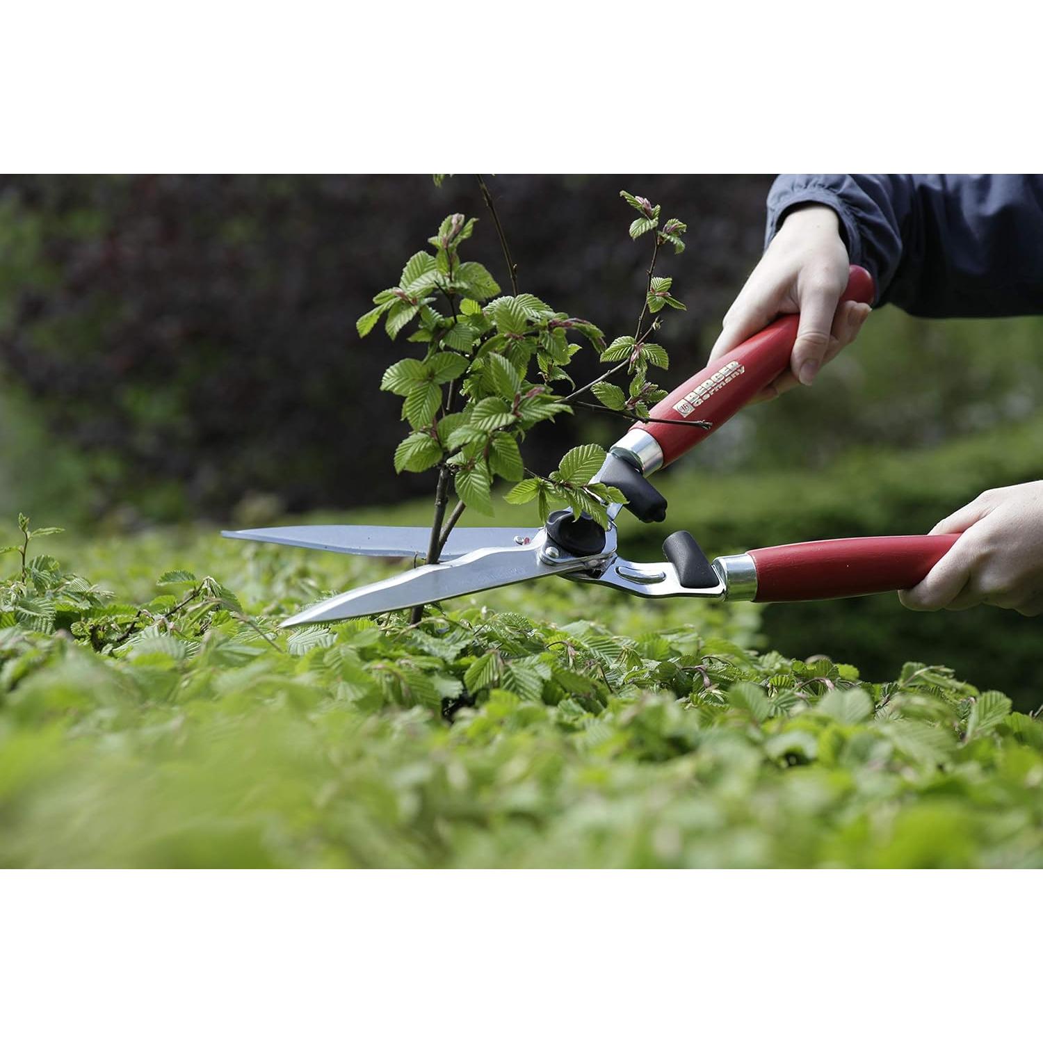 Cortadora de Setos BERGER 4590, Cuchilla 24 cm Ondulada