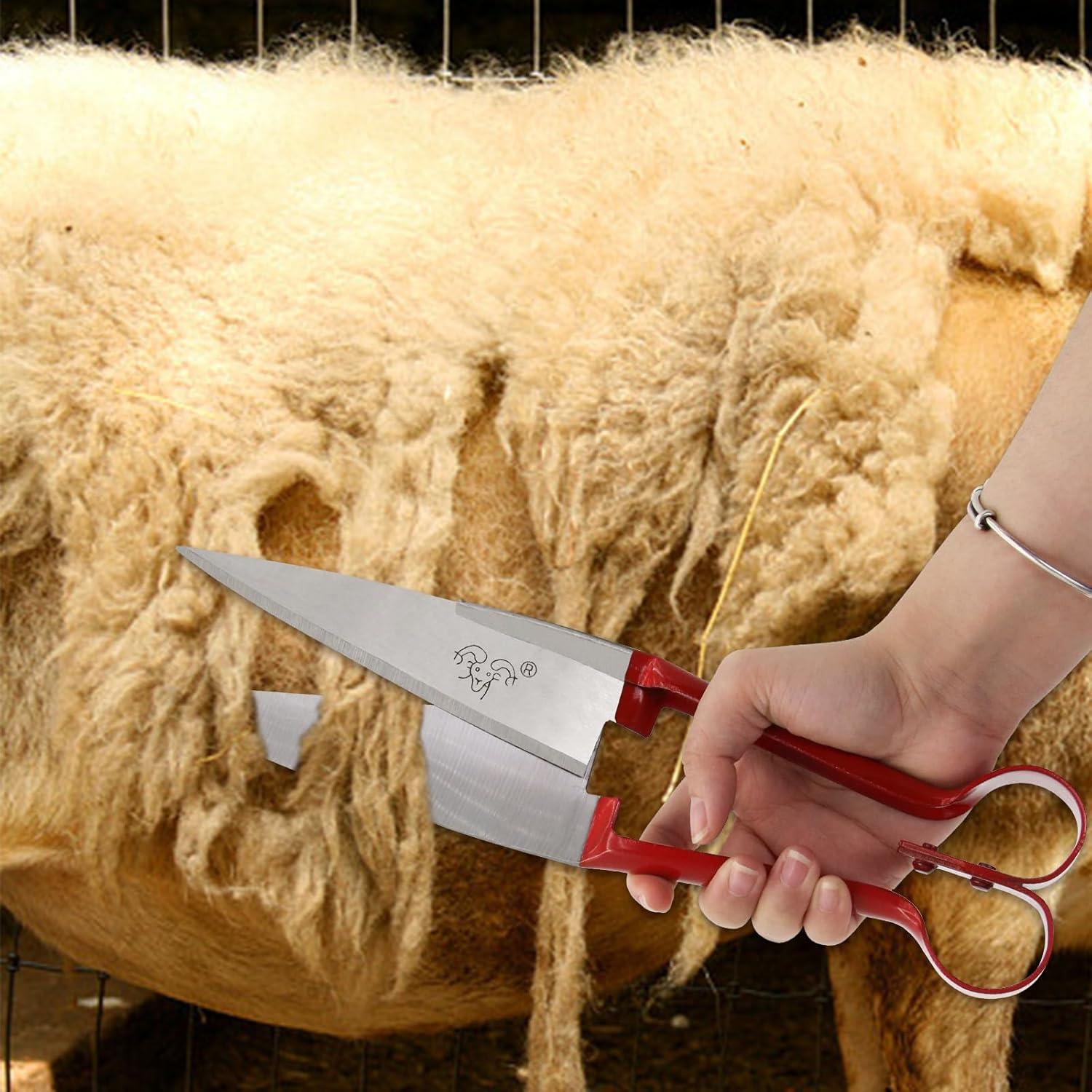 Tijeras Manuales USUNFARM para Esquilar Ovejas 15.5 cm