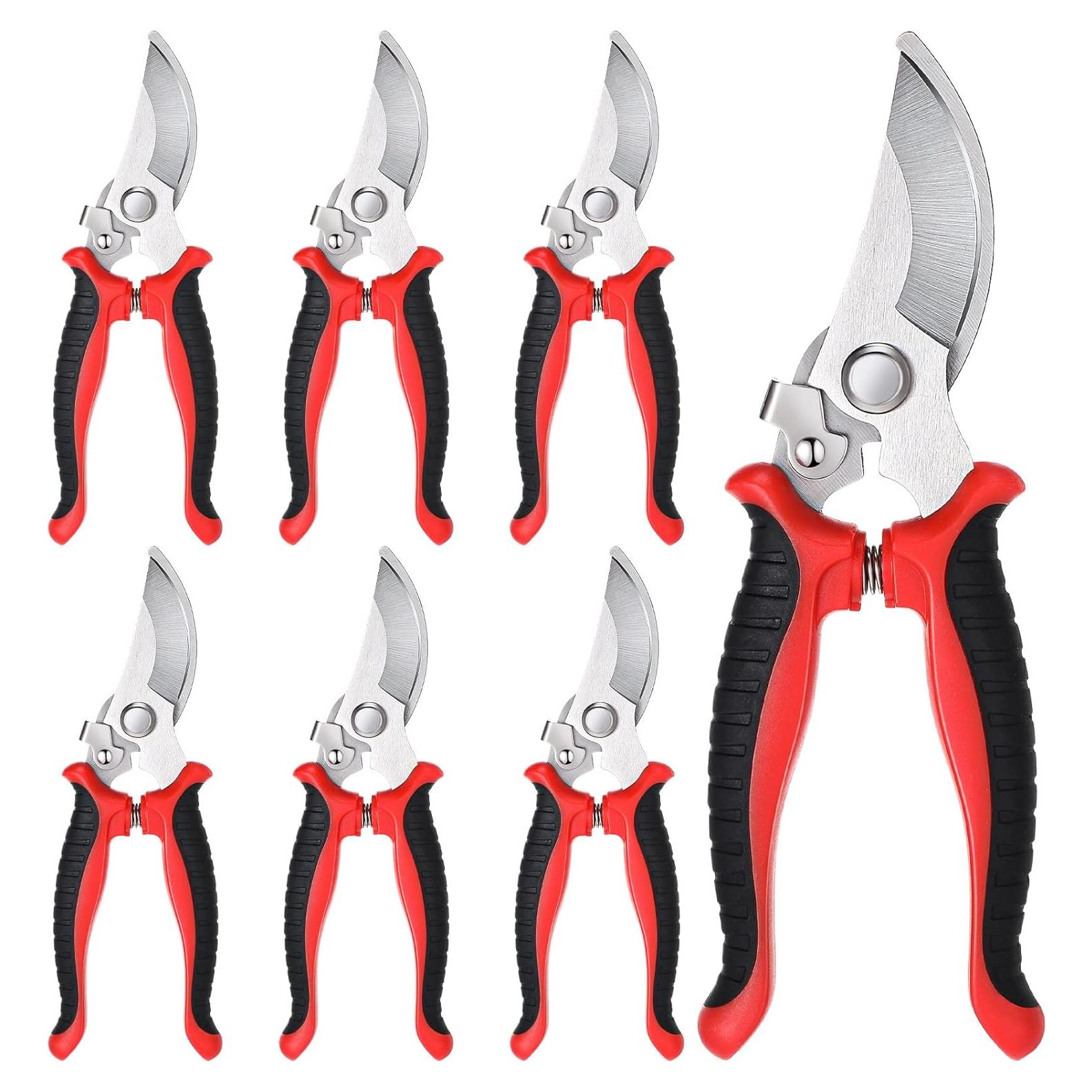 6 Tijeras de Jardín Bypass Kigeli 19 cm Acero Inoxidable