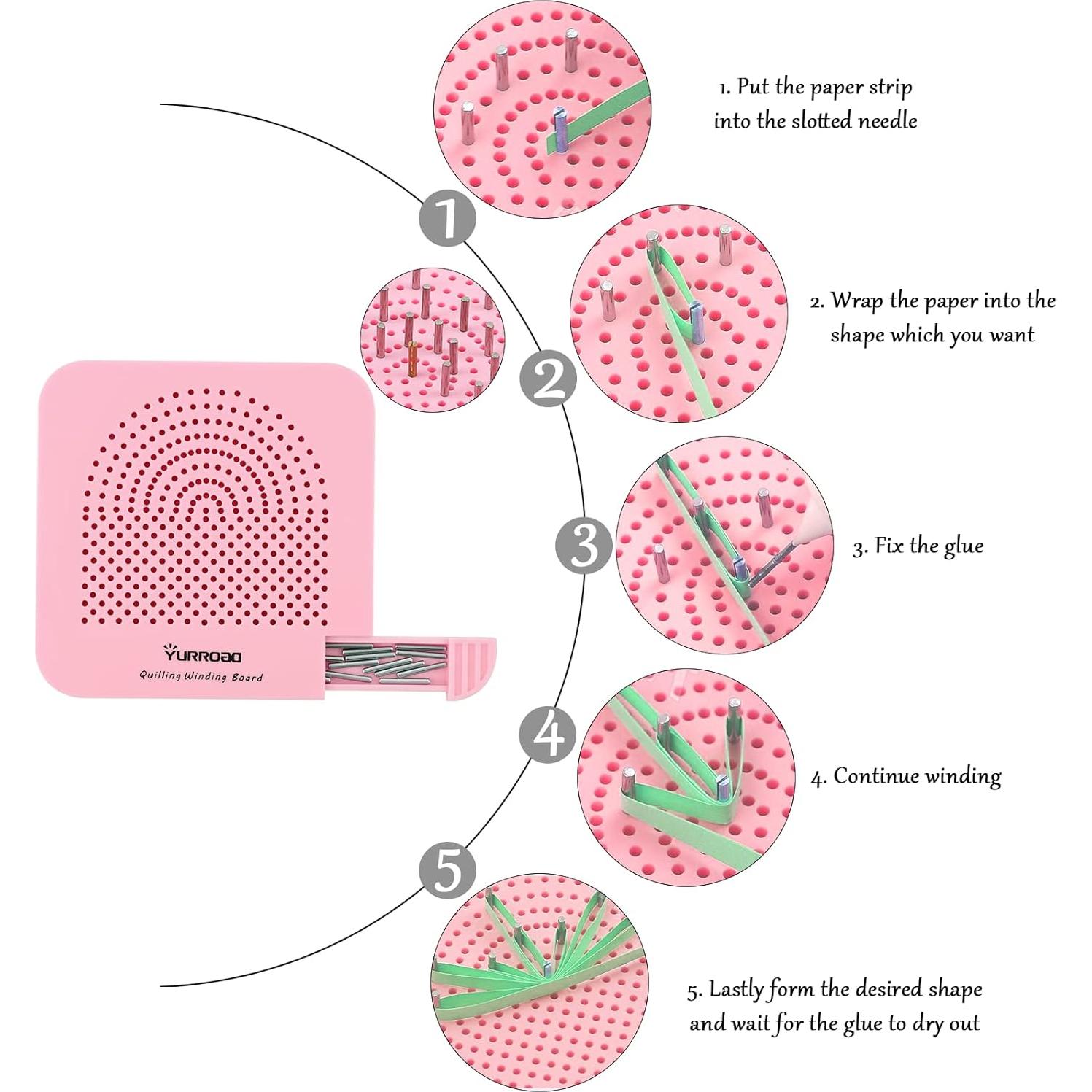 Kit de herramientas de quilling YURROAD 19 piezas para principiantes