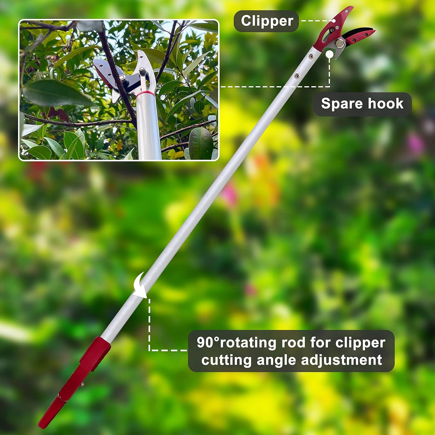 Podadora de Árbol Prunrt 60 cm con Cuchilla Bypass y Mango de Aluminio