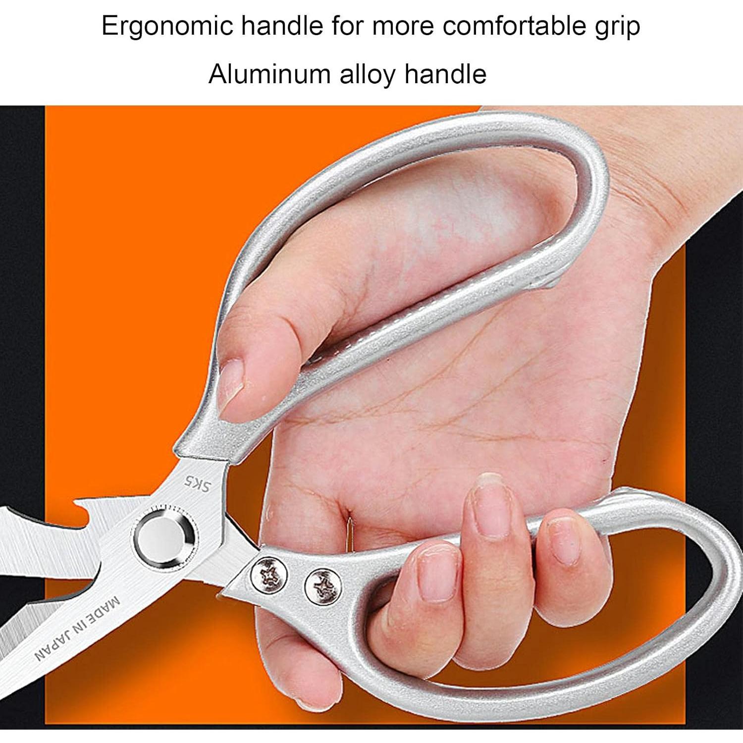 Tijeras de Cocina Multifuncionales LONJYI - Acero Inoxidable 21.3 cm