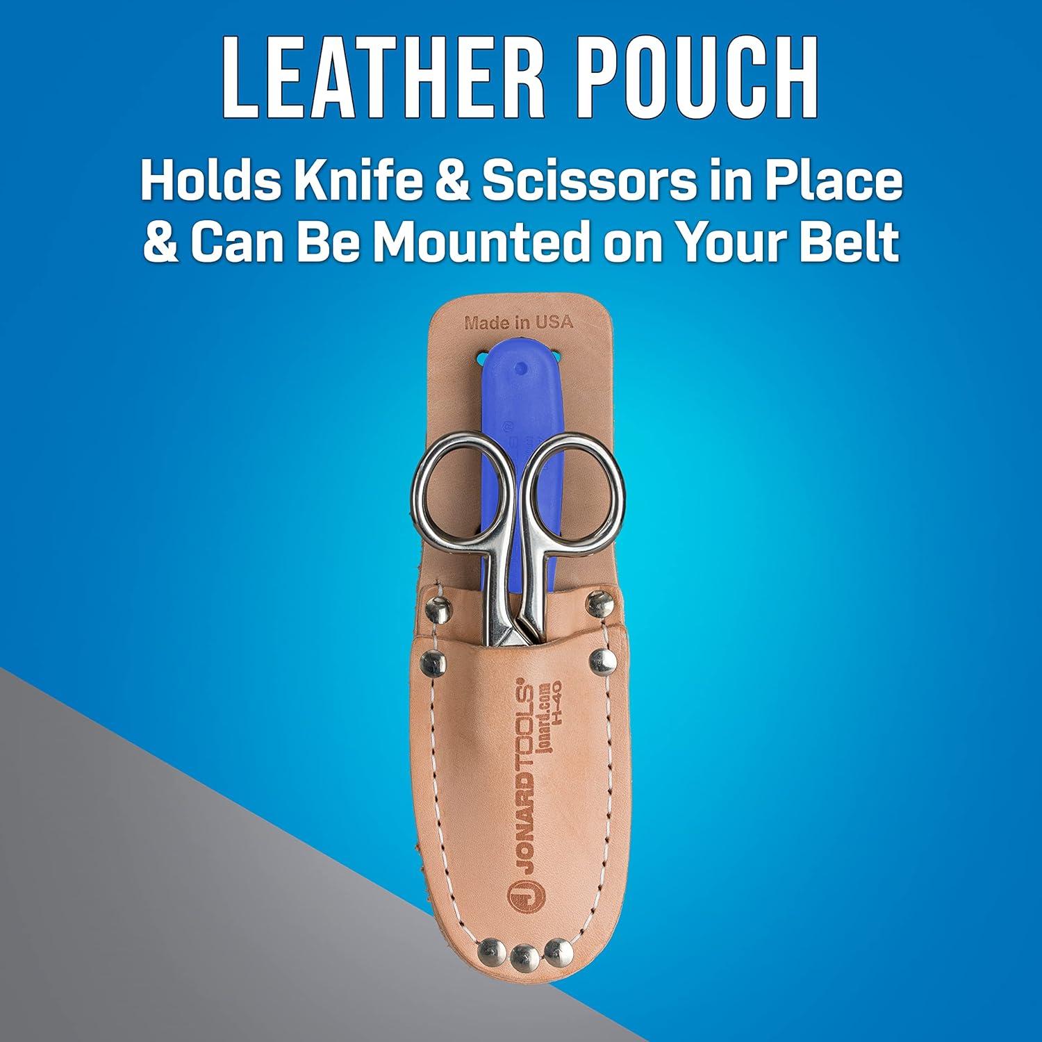 Kit de Empalmes 3 Piezas Jonard TK-400 con Cuchillo y Tijeras