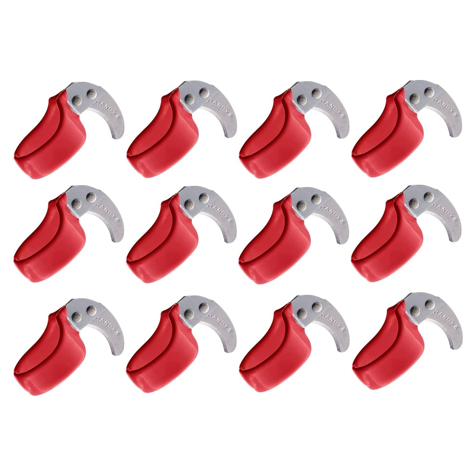 Cuchillo de Seguridad Handy Twine 12 Rojo - Cuchilla Curvada