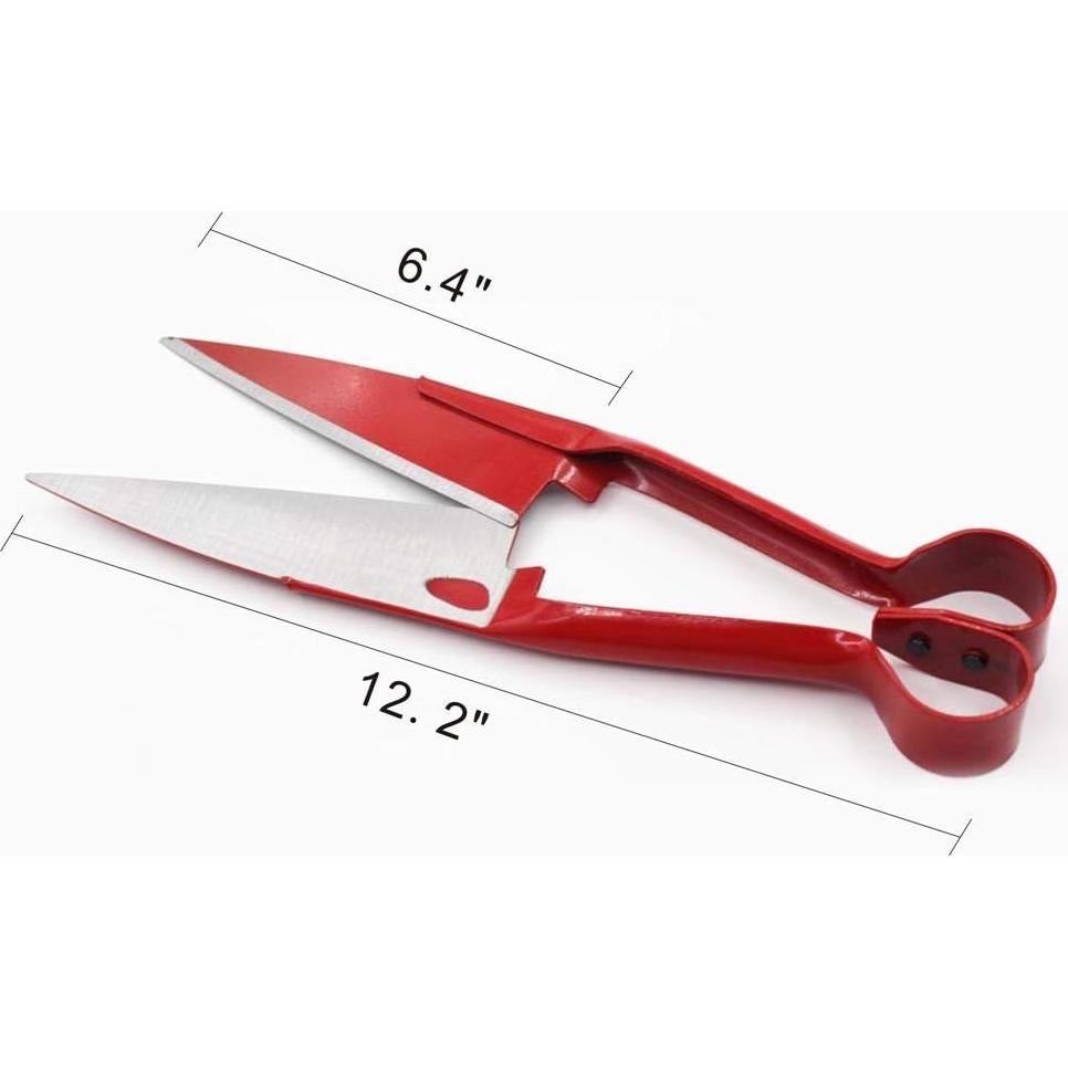 Tijeras de Oveja LCDCM 6" Acero al Carbono Rojo