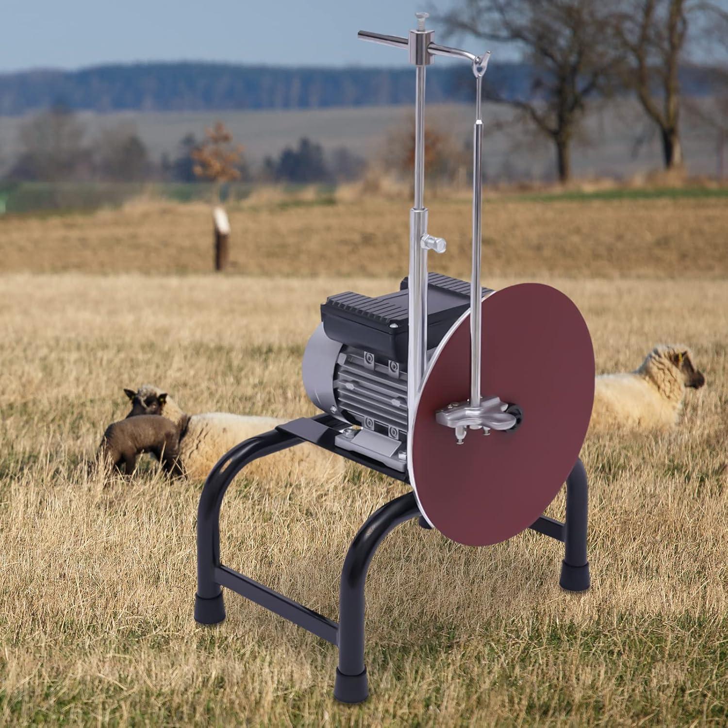 Máquina de afilar tijeras eléctrica lxrnqcey 550W 26cm