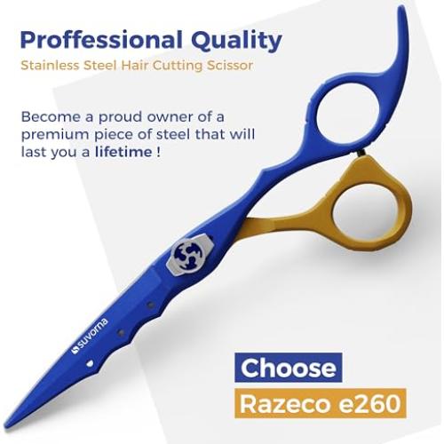 Tijeras de cabello profesionales Suvorna 6.5" acero japonés