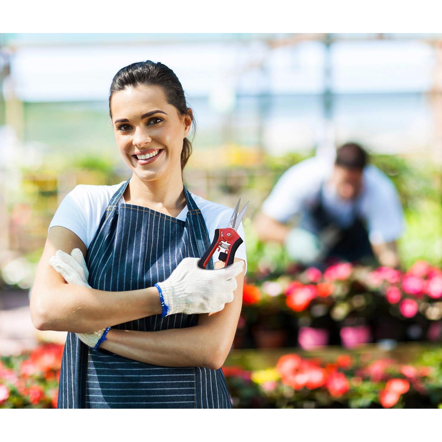 Tijeras de Podar TABOR TOOLS K7A - Acero al Carbono, 20cm