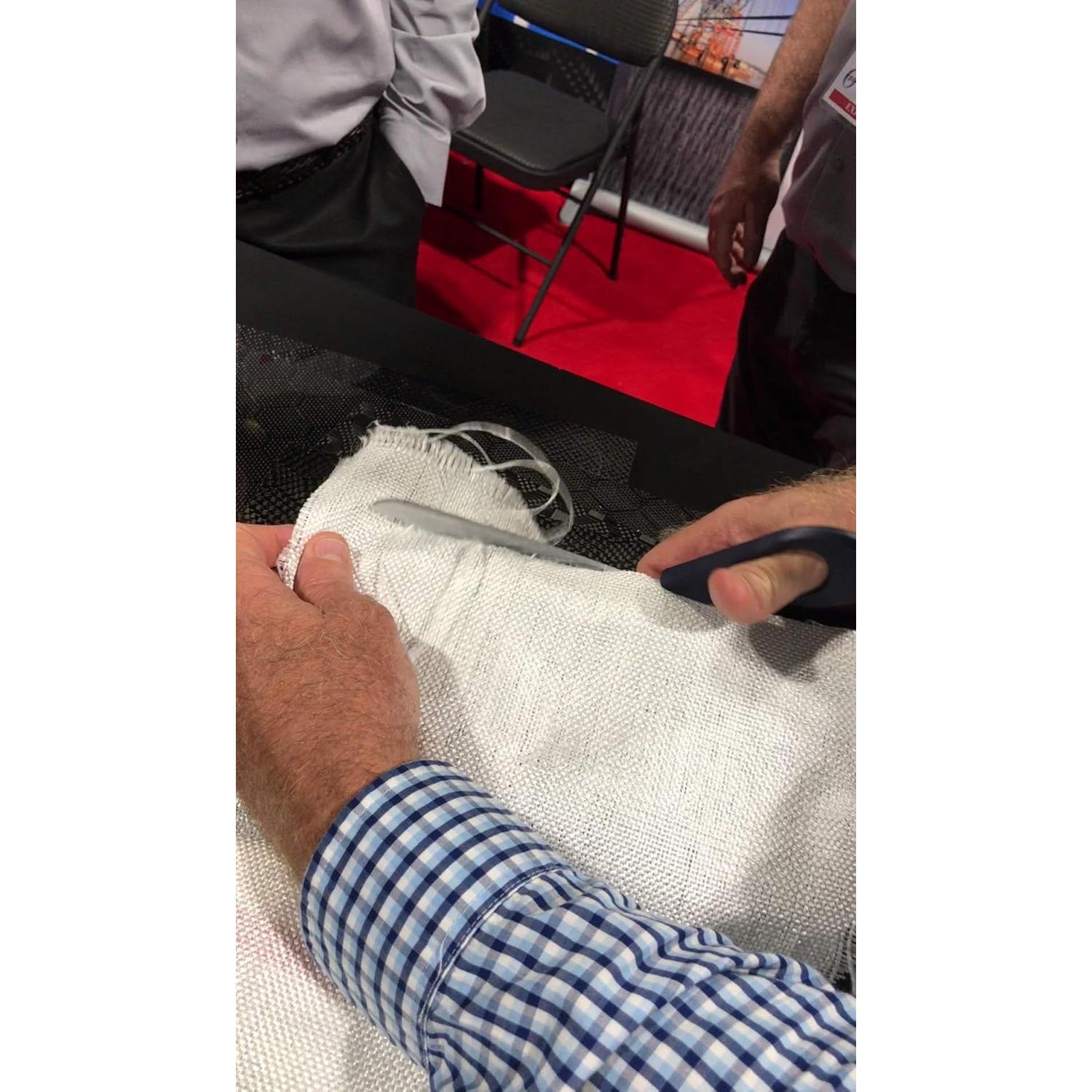 Tijeras de Acero al Carbono Ascend Tools 11" para Kevlar y Fibra