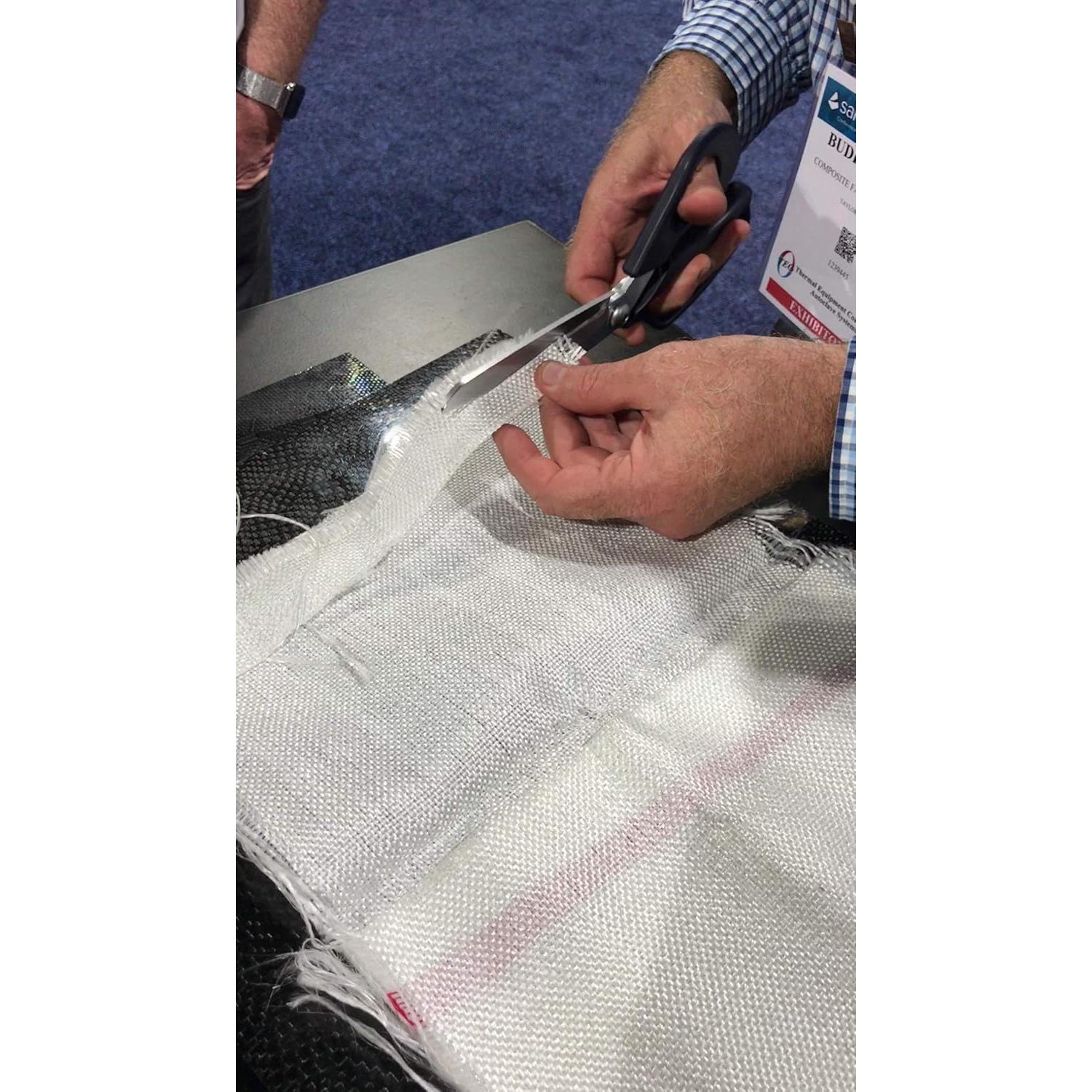 Tijeras de Acero al Carbono Ascend Tools 11" para Kevlar y Fibra