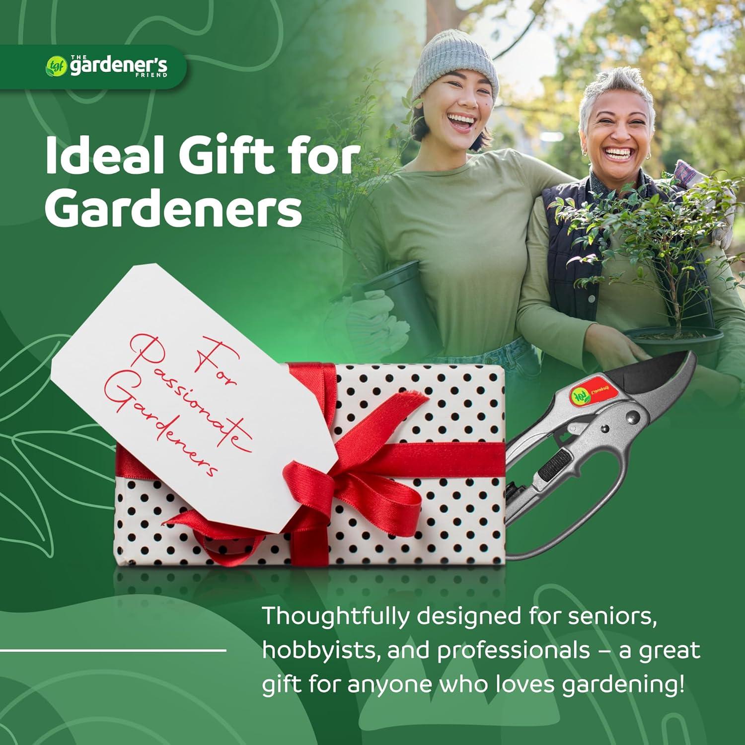 Tijeras de Podar Ratchet El Amigo del Jardinero 205mm