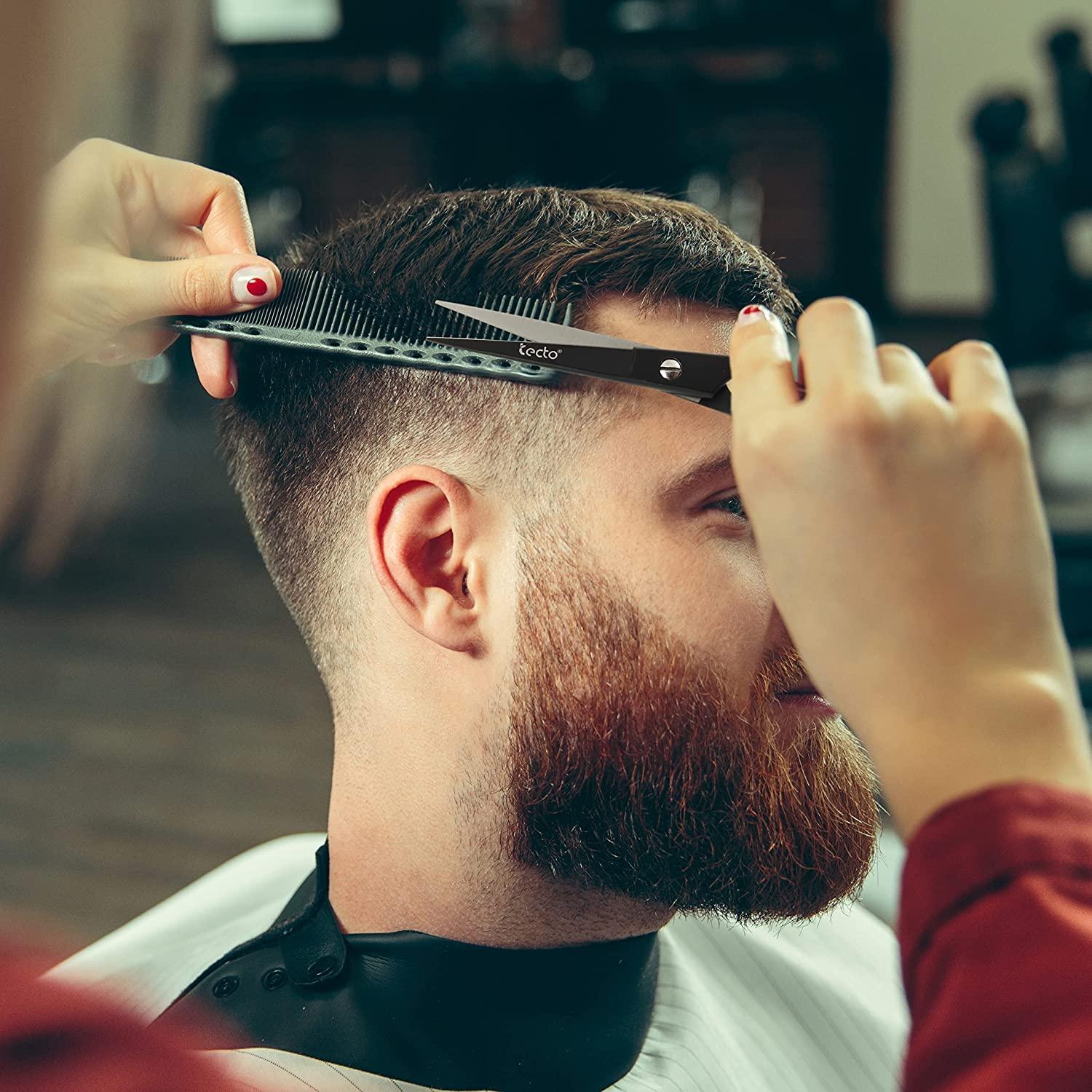 Tijeras de Barbero Tecto 16.8 cm Acero Inoxidable Profesionales