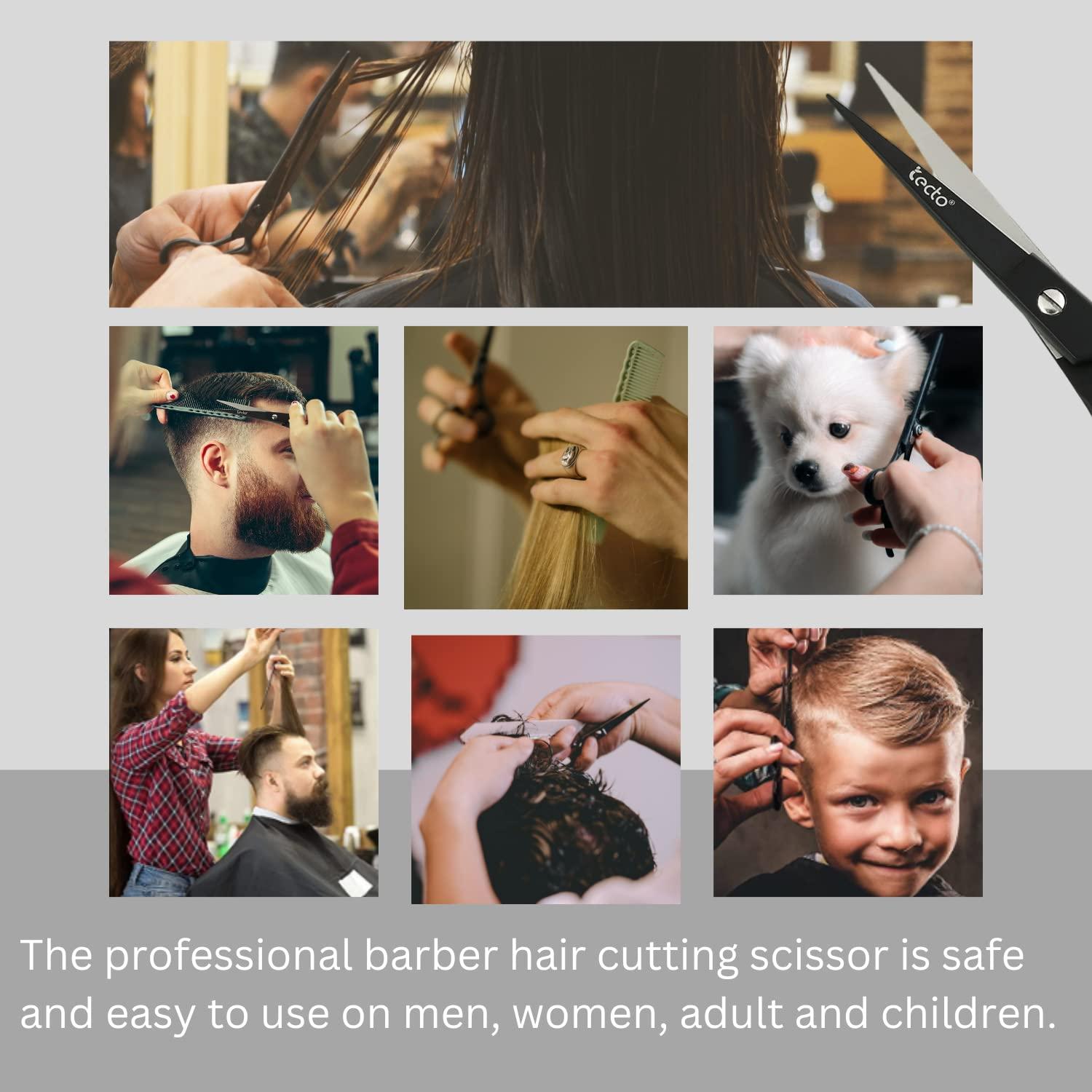 Tijeras de Barbero Tecto 16.8 cm Acero Inoxidable Profesionales