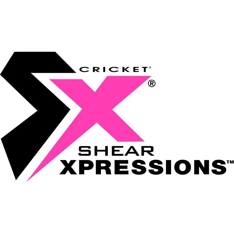 Tijeras de Corte Profesional Cricket Shear Xpressions 14.6 cm - Acero Inoxidable Japonés, Silenciador de Confort