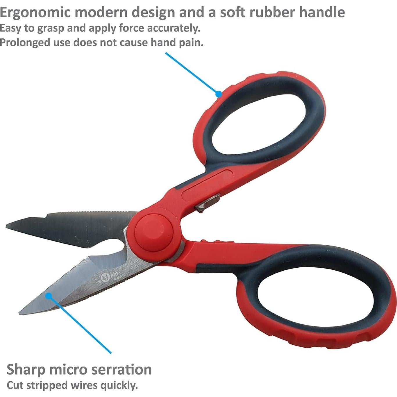 Tijeras de Electricista VARICONN 13.97 cm Acero Inoxidable