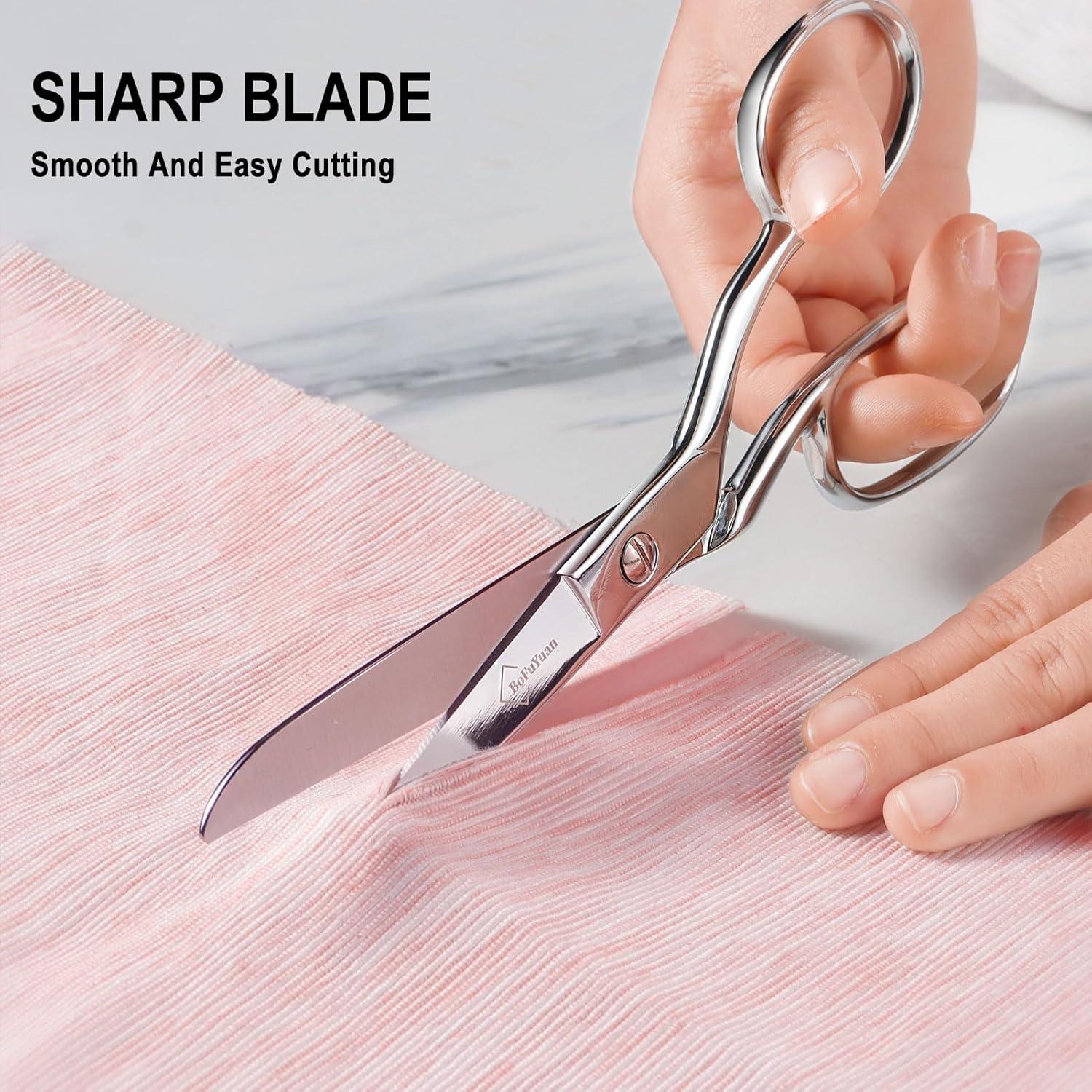 Tijeras de tela BoFuYuan 20.32 cm profesionales acero inoxidable