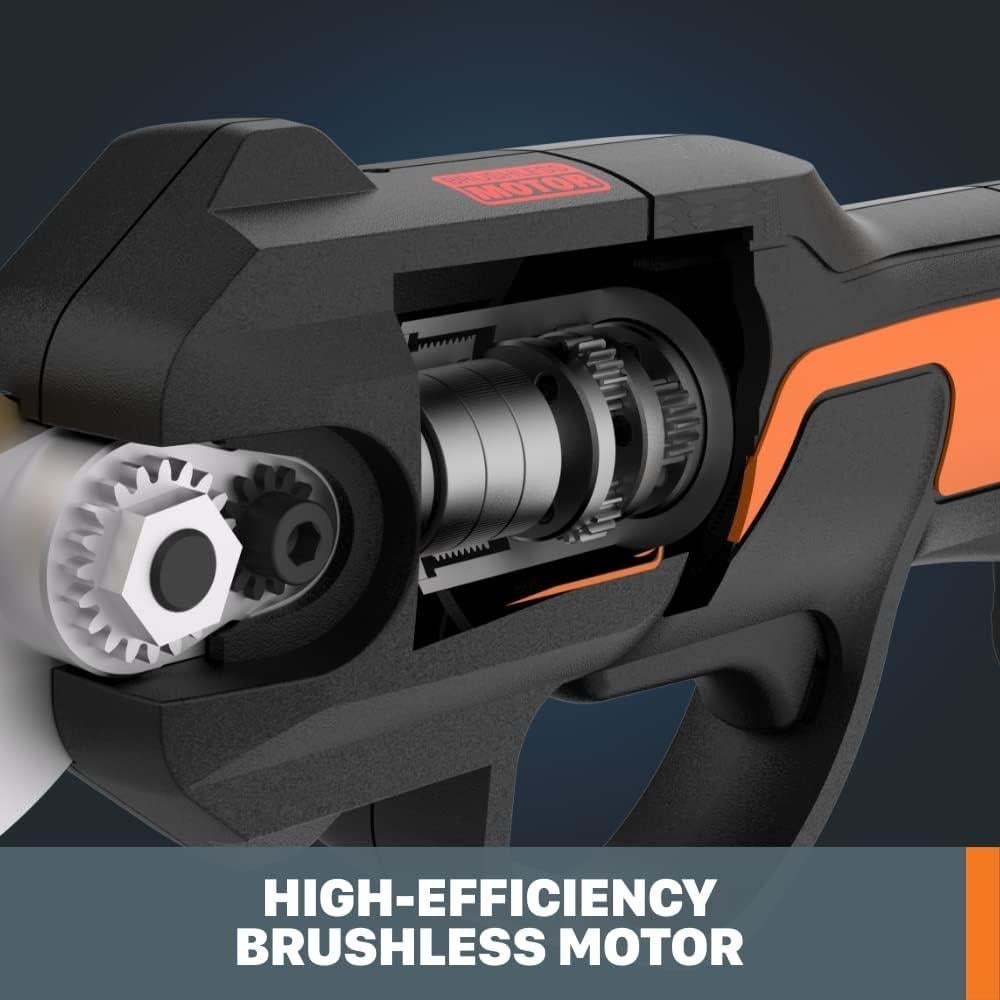 Tijera de Podar Worx NITRO 20V WG330.9 - Cuchilla Titanio