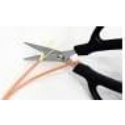 Tijeras de Acero al Carbono Ascend Tools 159 mm para Fibra