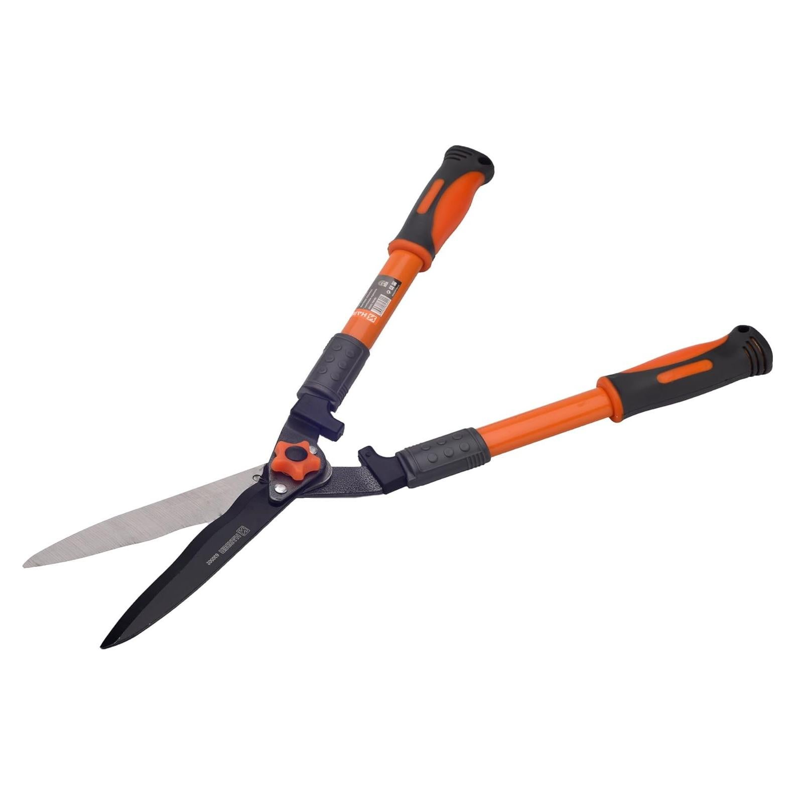 Tijera de Setos Harden 300mm Cuchilla Acero Teflón Mango Goma