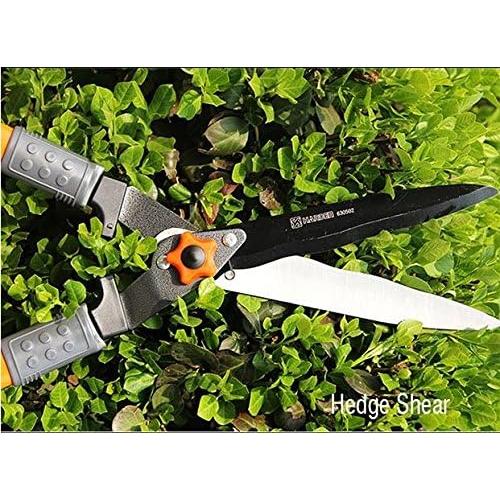 Tijera de Setos Harden 300mm Cuchilla Acero Teflón Mango Goma