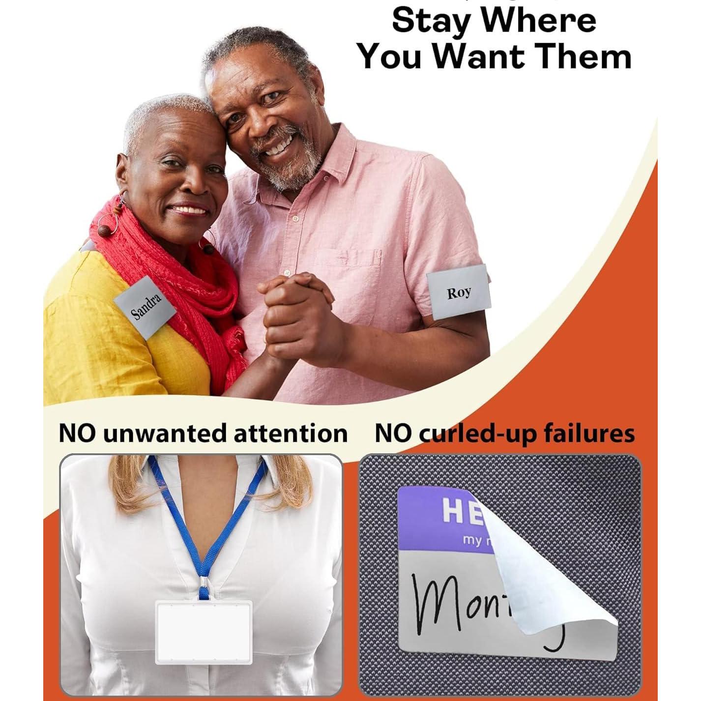 Soporte Magnético para Insignias SALEX - Paquete de 3 Unidades