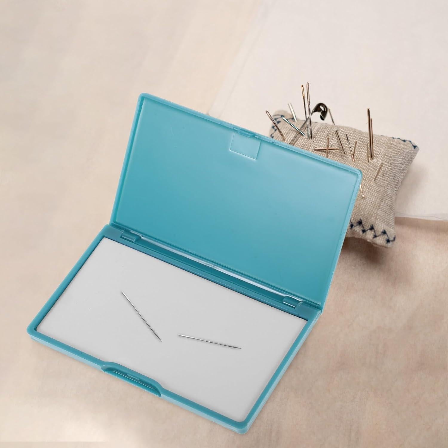 Estuche Magnético para Agujas de Coser NUOBESTY Azul