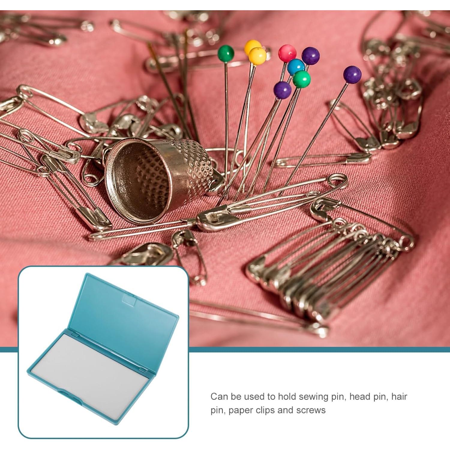 Estuche Magnético para Agujas de Coser NUOBESTY Azul