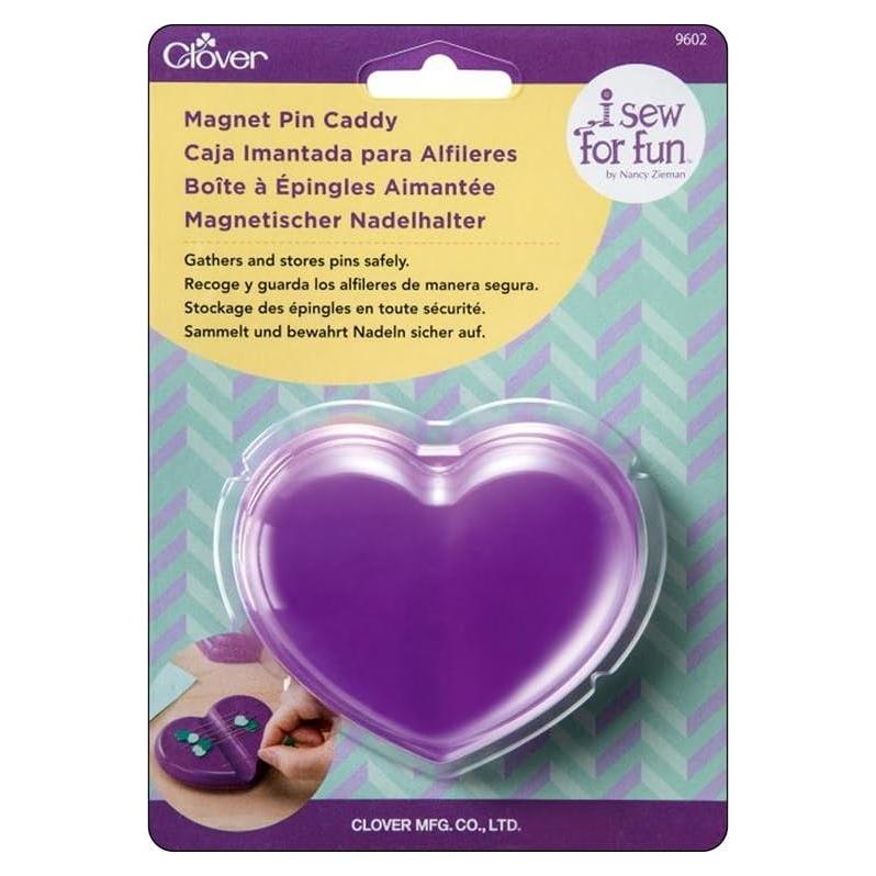 Caddy de Imán para Alfileres Clover 9602CV - Corazón