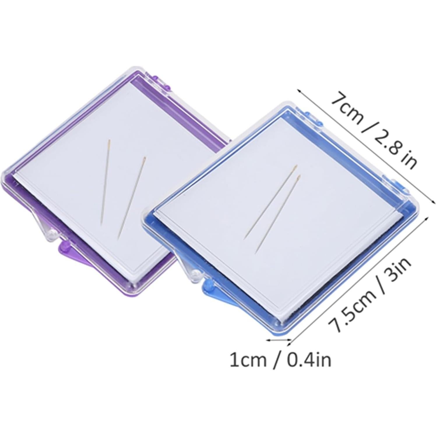 KooingTech Funda Magnética para Agujas de Coser 2 Pcs 7x7.5x1cm