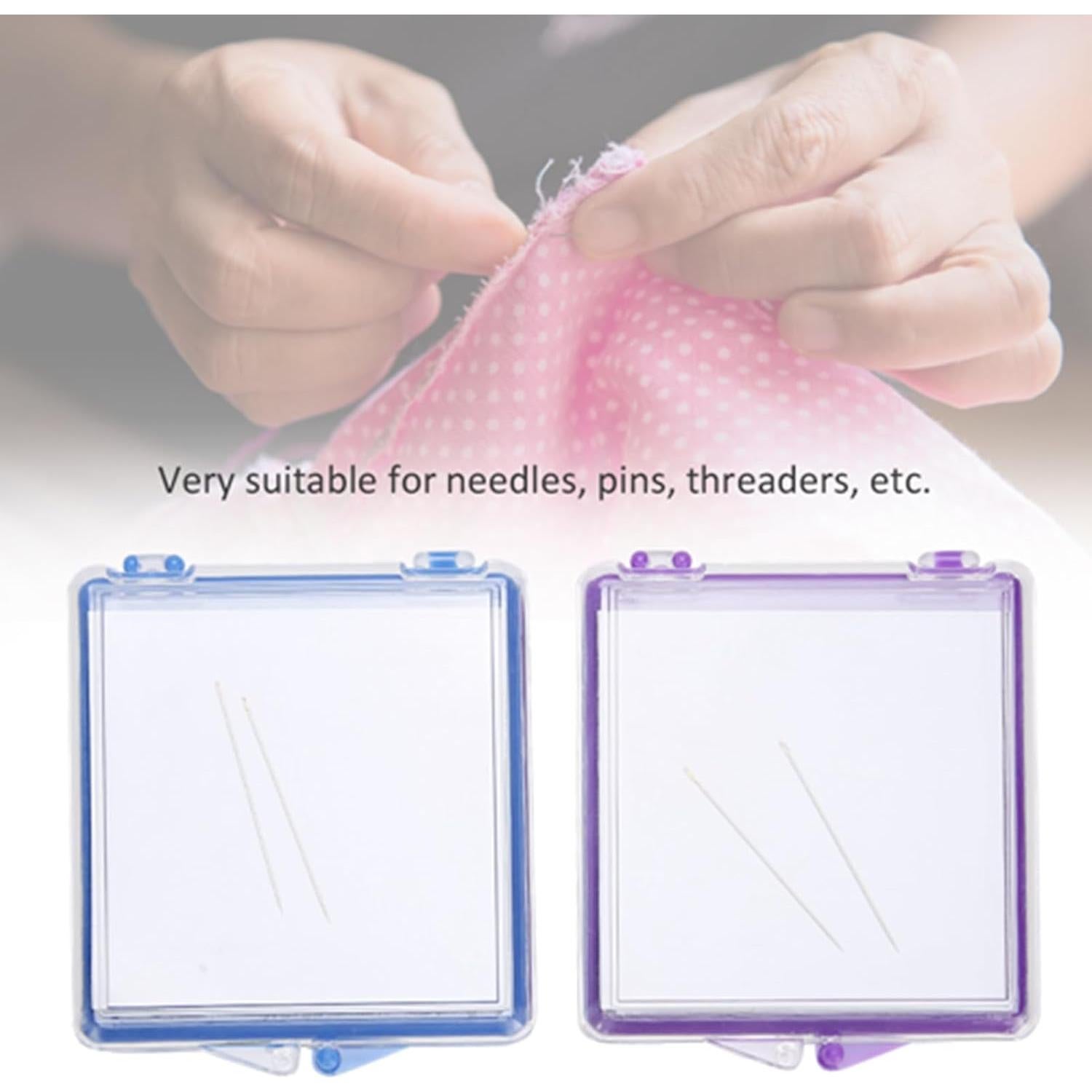 KooingTech Funda Magnética para Agujas de Coser 2 Pcs 7x7.5x1cm